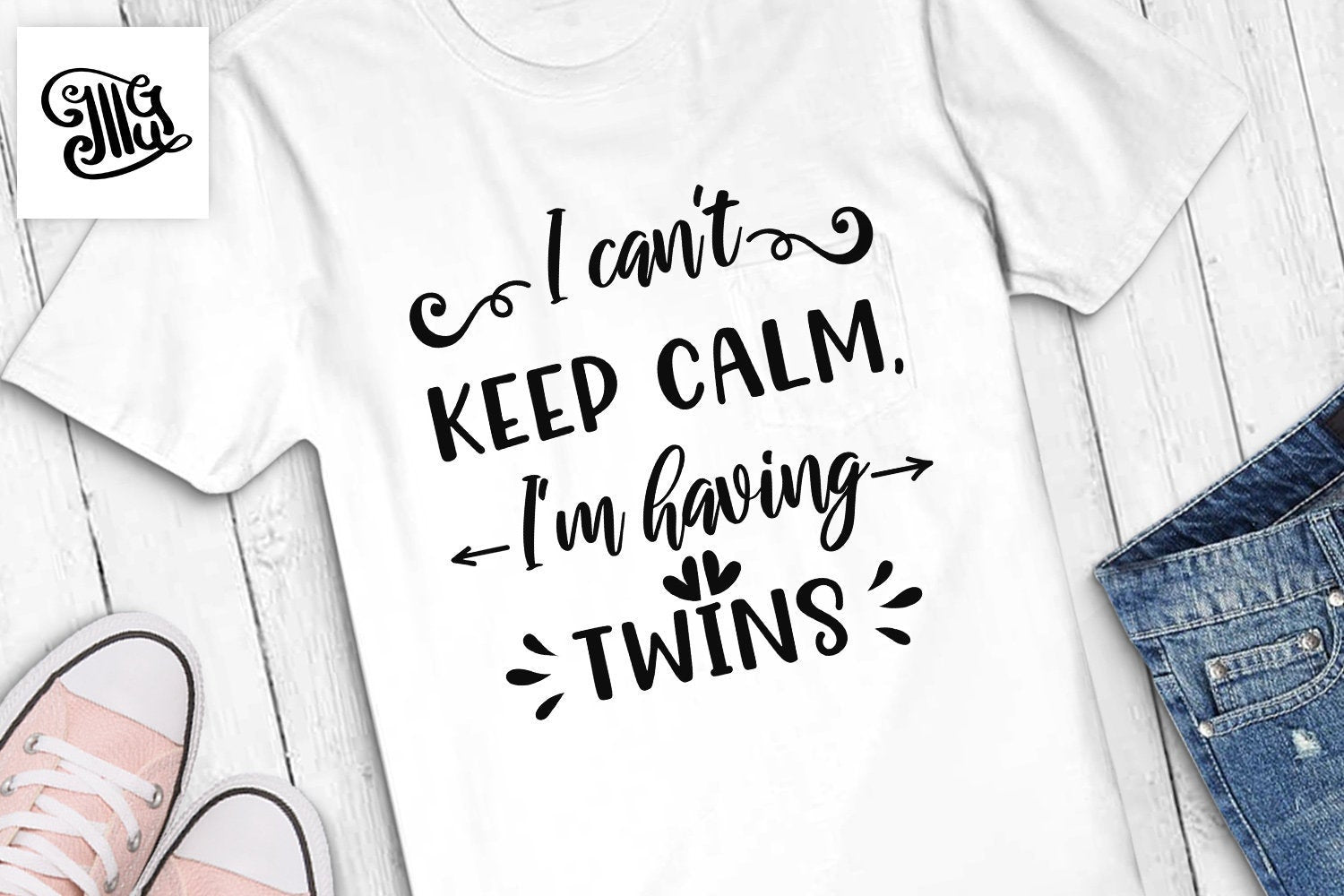 Download I Can T Keep Calm I M Having Twins Svg Pregnant Svg Funny Pregnancy Illustrator Guru