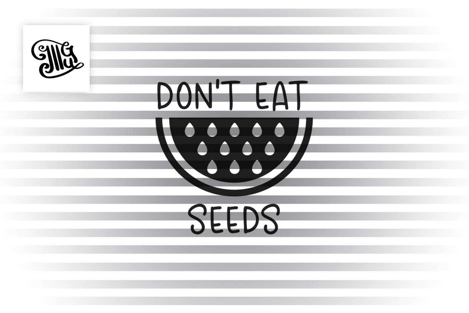 Download Don T Eat Watermelon Seeds Svg Pregnant Svg Funny Pregnancy Svg Mat Illustrator Guru