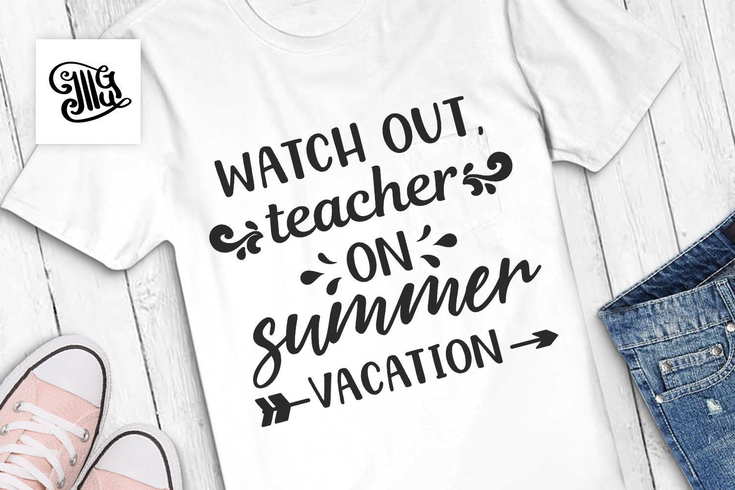 Download Watch Out Teacher On Summer Vacation Svg Beach Svg Summer Svg Teac Illustrator Guru