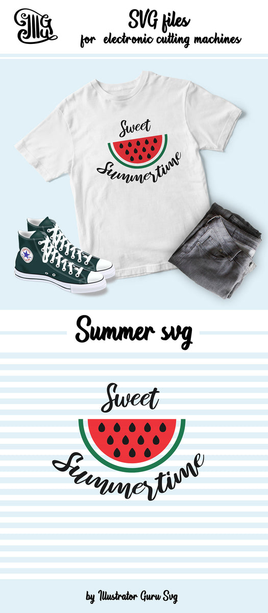 Download Sweet summertime SVG, watermelon svg, summer svg, summer ...