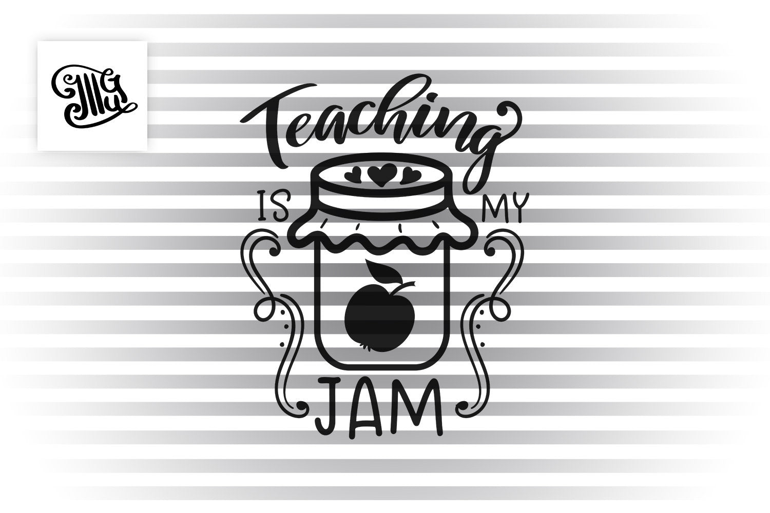 Download Teaching Is My Jam Svg Teacher Shirt Svg First Day Of School Svg Te Illustrator Guru