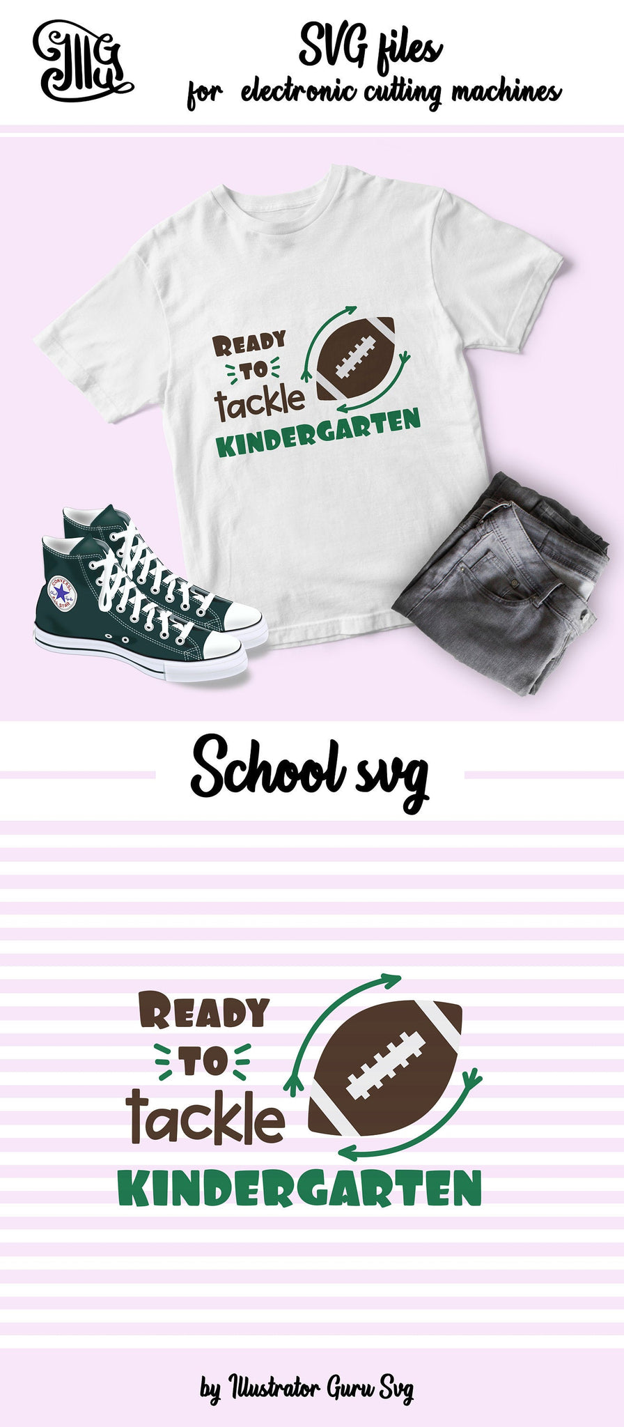 Download Ready to tackle Kindergarten SVG, kindergarten boy svg ...