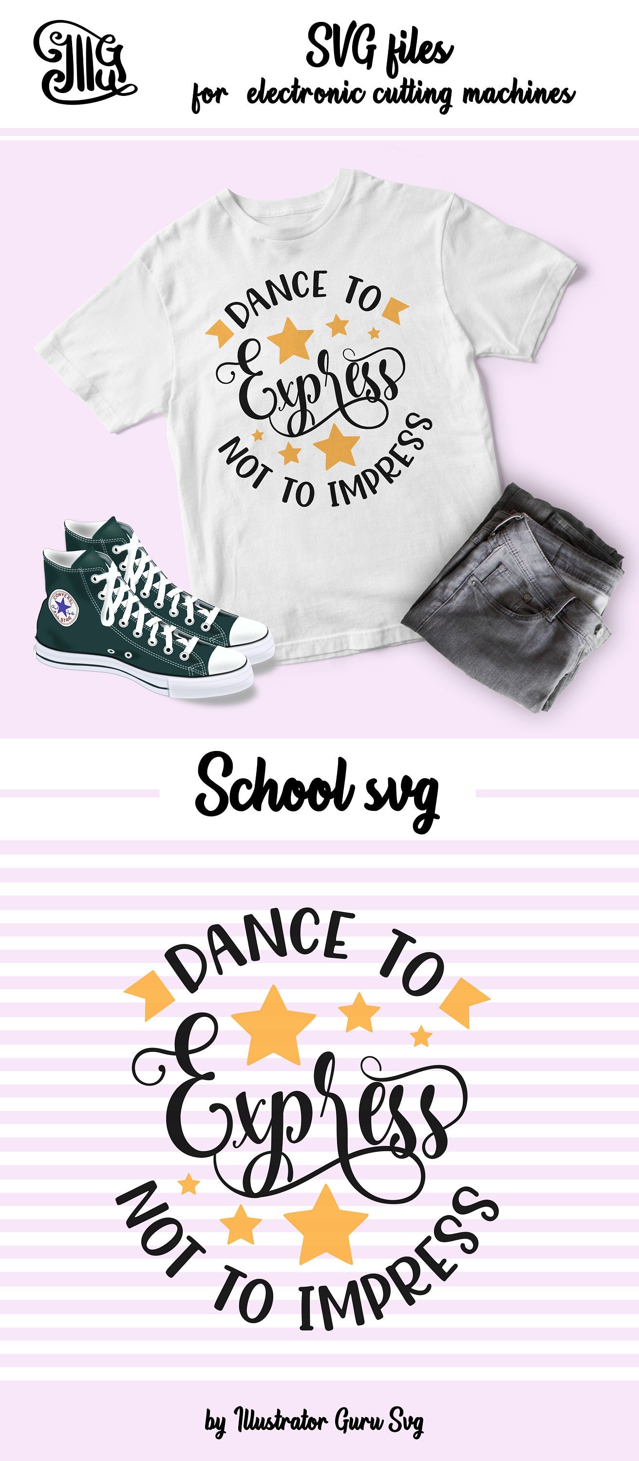 Download Dance to express not to impress SVG, dance teacher svg ...