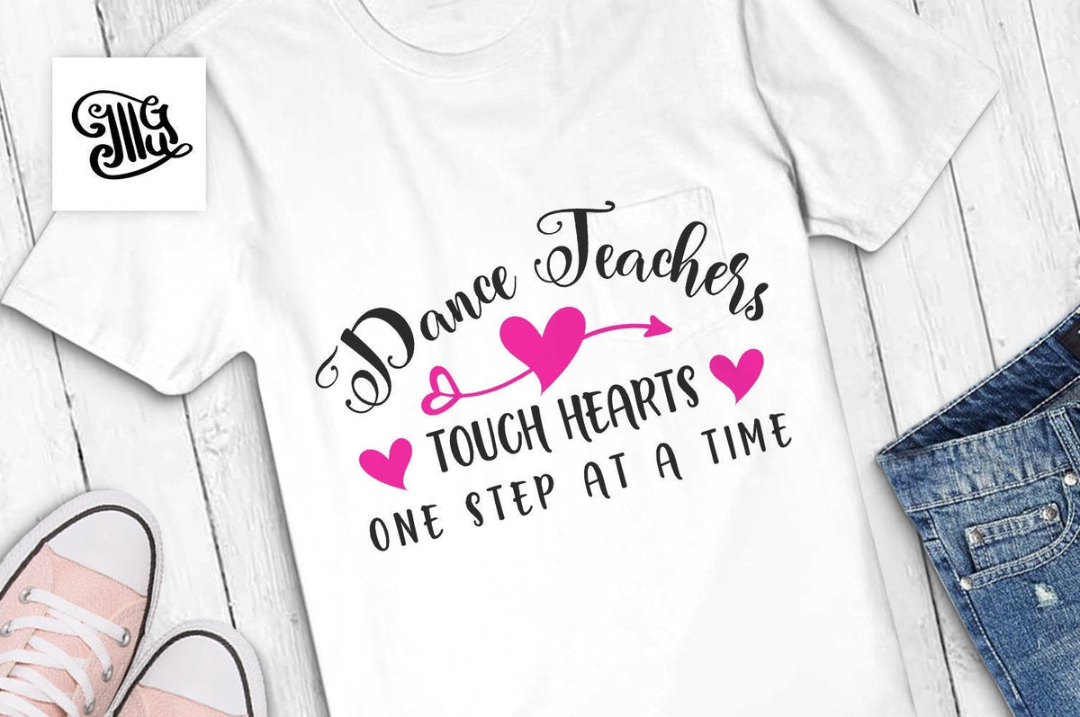 Download Dance teachers touch hearts one step at a time SVG, dance ...