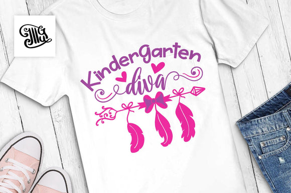 Download Kindergarten diva SVG, kindergarten svg, kindergarten girl ...