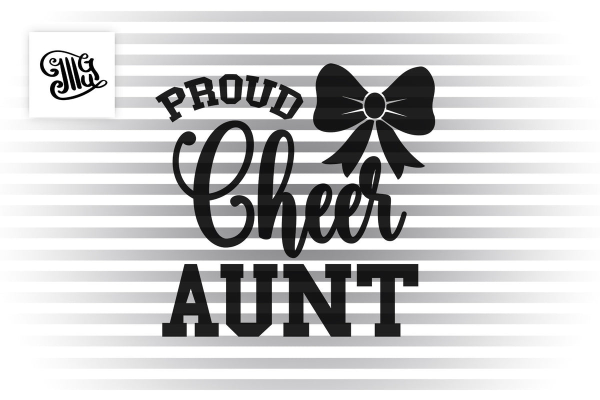 Download Proud cheer aunt SVG, cheer svg, cheerleader svg, aunt svg ...