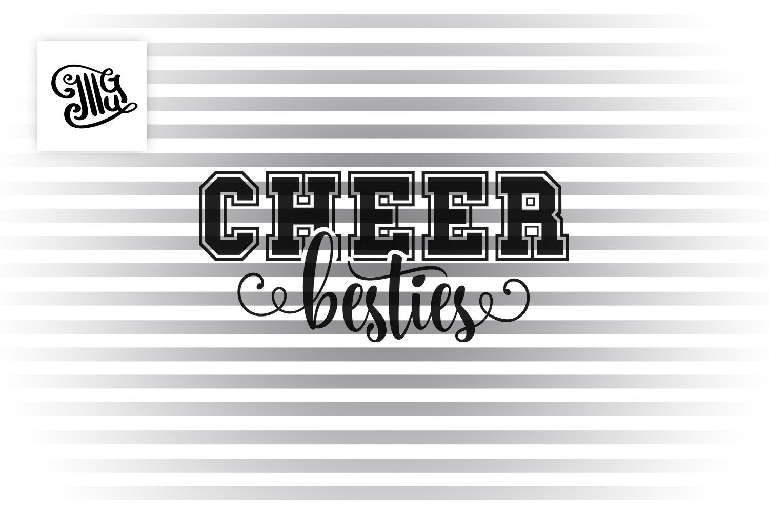 Download Cheer Besties Svg Cheer Bow Clipart Sublimation Cheer Bow Download Illustrator Guru