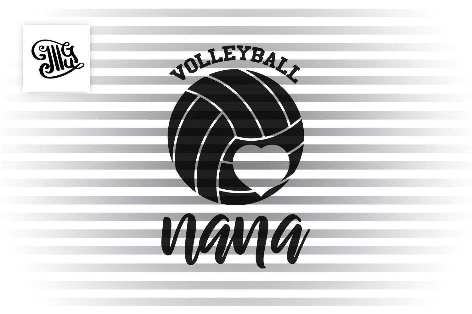 Download Volleyball Nana Svg Volleyball Svg Volleyball Nana Shirt Svg Volley Illustrator Guru