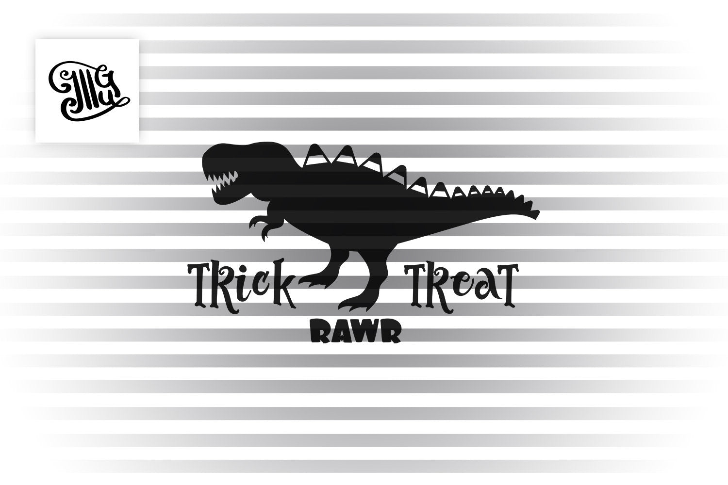 Download Trick Rawr Treat Svg Halloween Svg Halloween Dinosaur Svg Trick Or Illustrator Guru