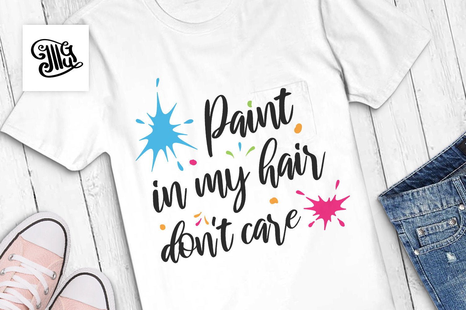 Download Paint In My Hair Don T Care Svg Art Teacher Shirt Svg Art Teacher Sv Illustrator Guru