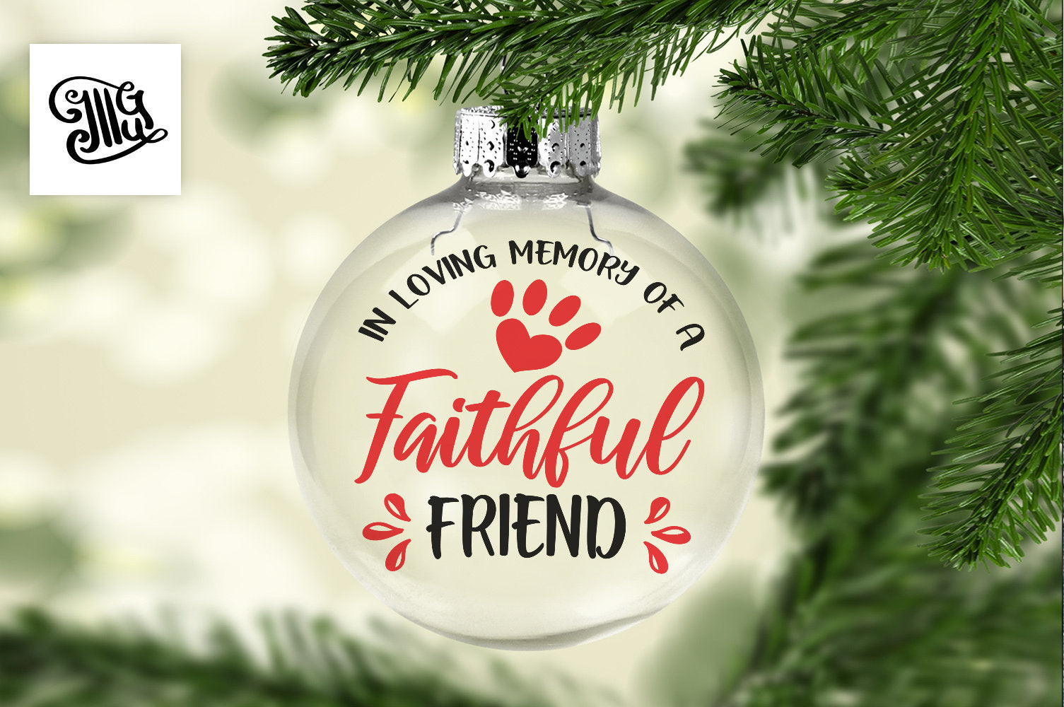 Download In loving memory of a faithful friend svg, pet Memorial ...