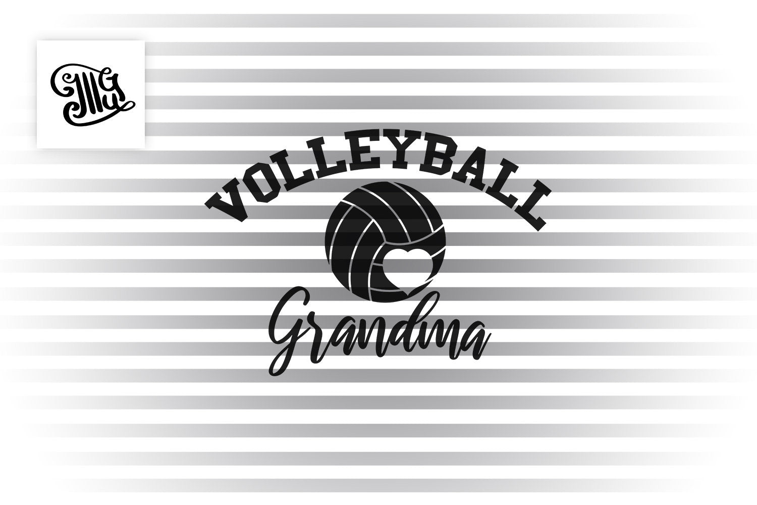 Download Volleyball Grandma Svg Volleyball Svg Volleyball Grandma Shirt Svg Illustrator Guru