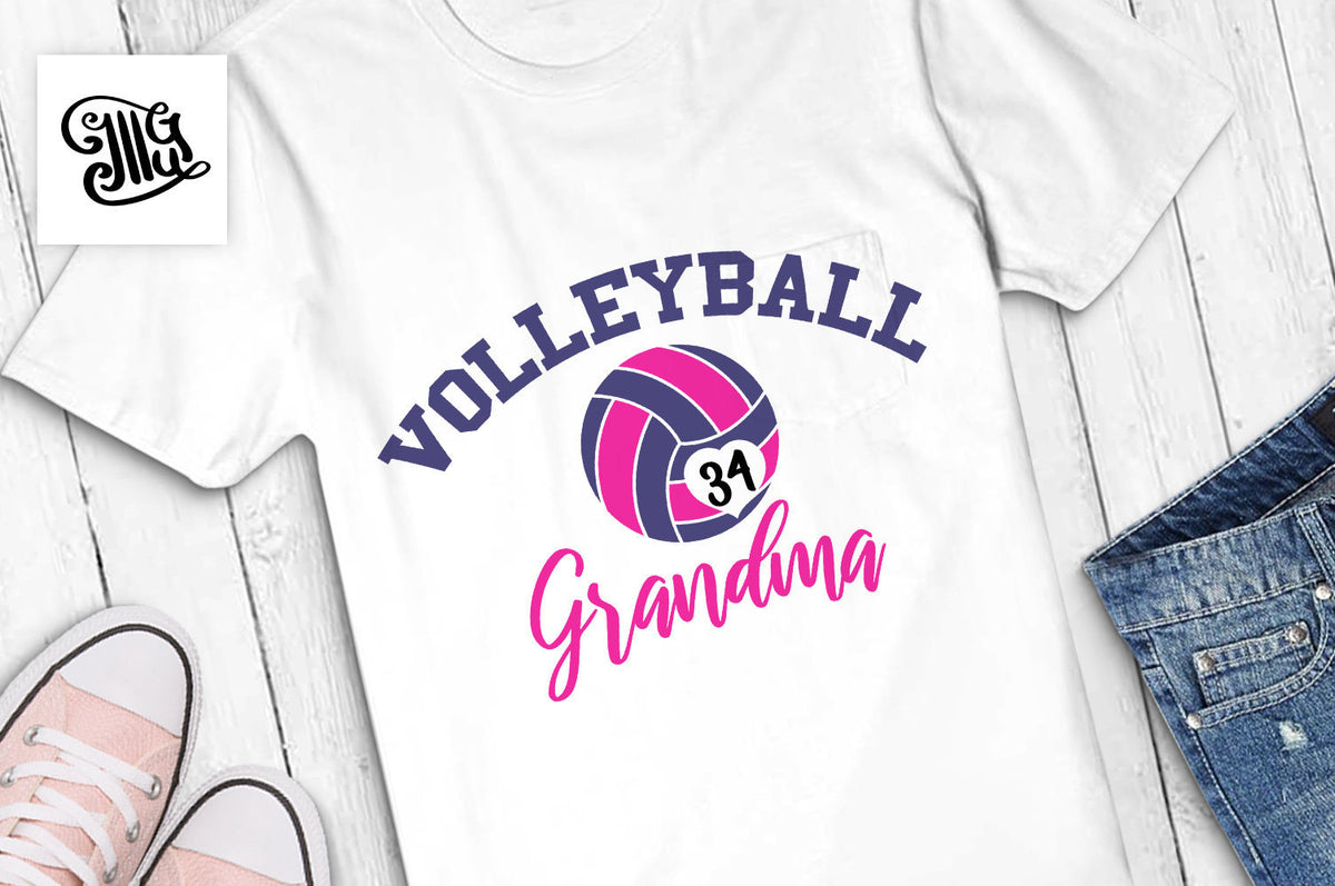 Download Volleyball grandma svg, volleyball svg, volleyball grandma ...