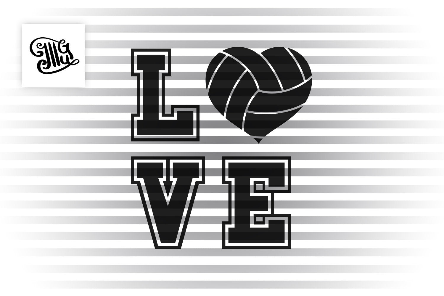 Download Volleyball Love Svg Volleyball Svg Volleyball Love Shirt Svg Volley Illustrator Guru
