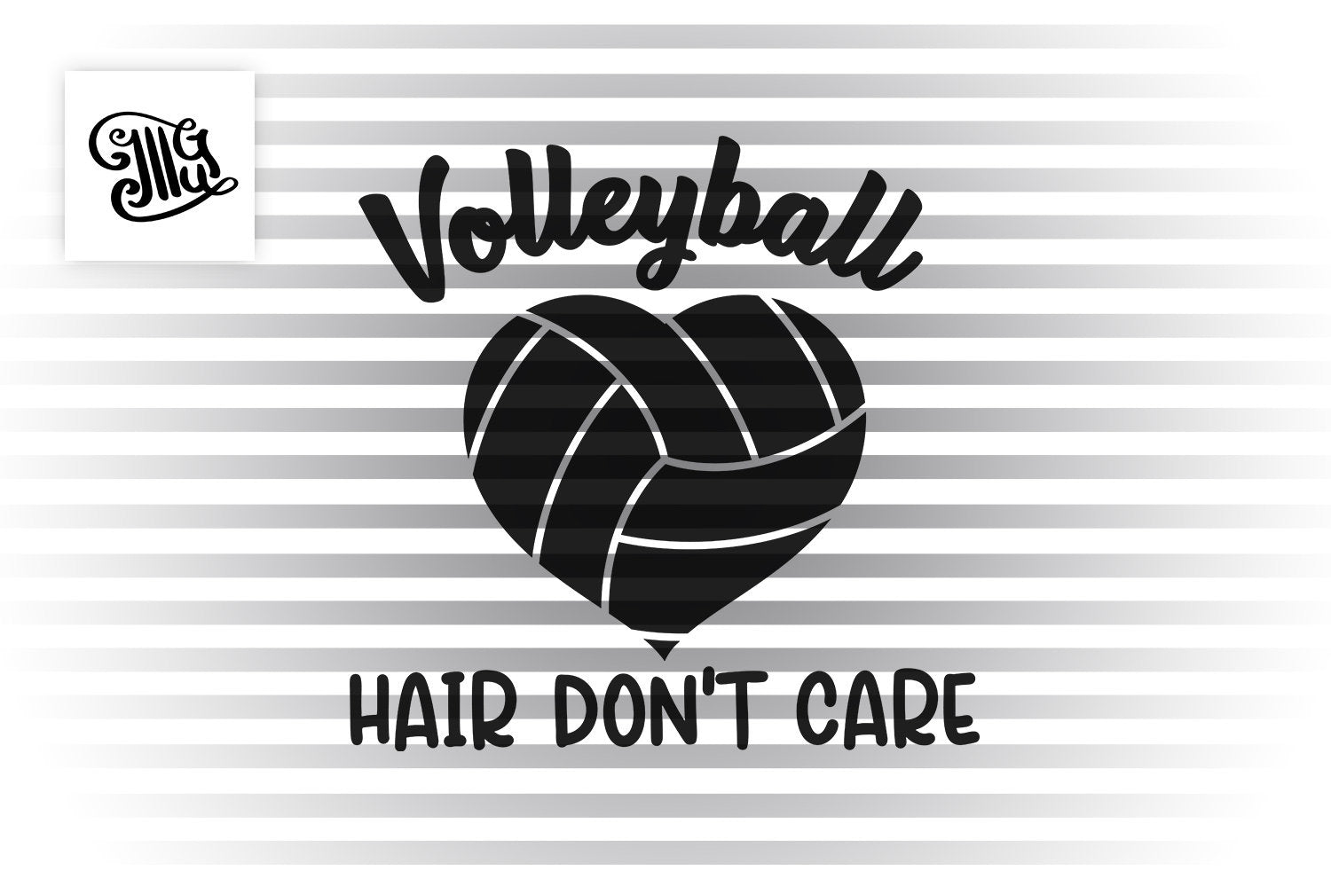 Download Volleyball Hair Don T Care Svg Volleyball Svg Volleyball Svg Volley Illustrator Guru