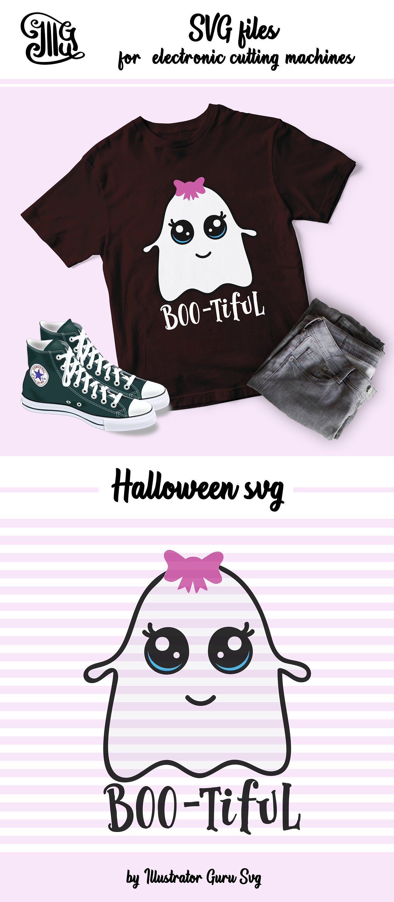 Download Funny Halloween svg, Boo-tiful svg, halloween girl svg ...