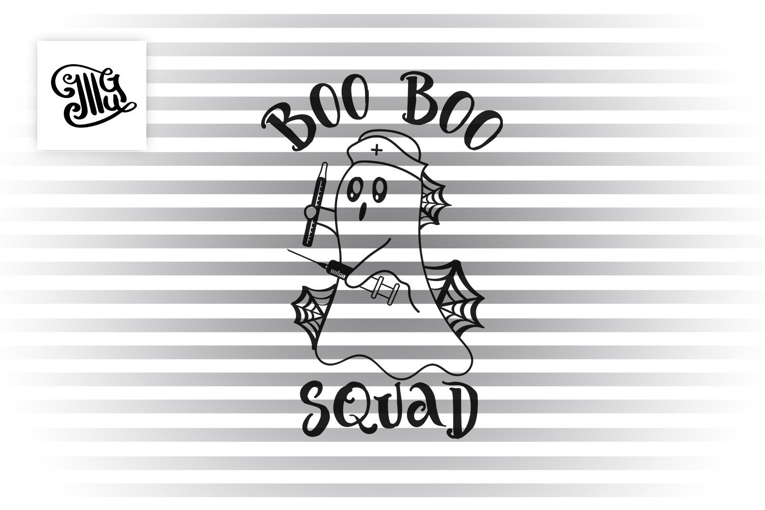 Download Boo Boo Squad Nurse Svg Halloween Nurse Svg Halloween Svg Nurse Shi Illustrator Guru