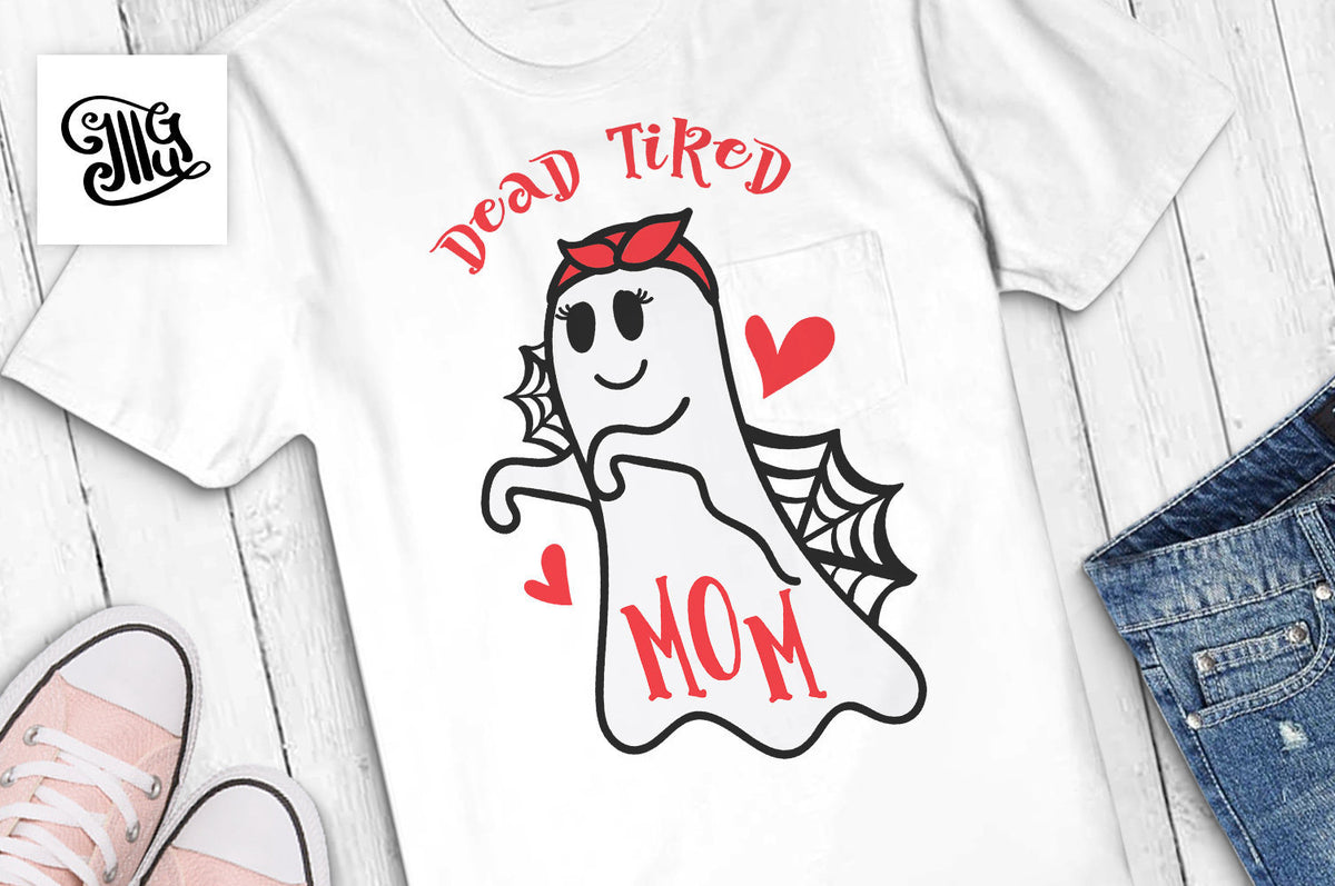 Download Dead tired mom svg, halloween mom svg, halloween svg, mom svg, funny h - Illustrator Guru
