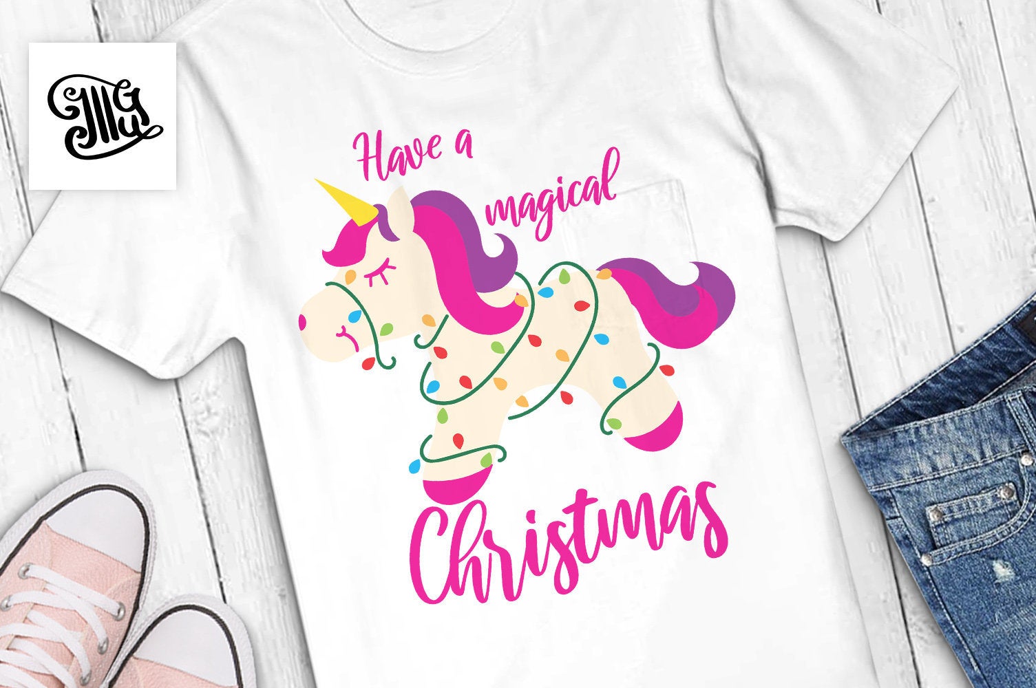 Download Have A Magical Christmas Svg Christmas Unicorn Svg Christmas Svg Ki Illustrator Guru