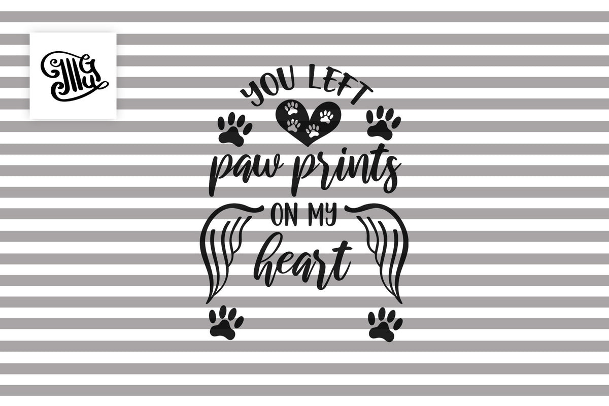Free Free Paw Print With Heart Svg Free 787 SVG PNG EPS DXF File