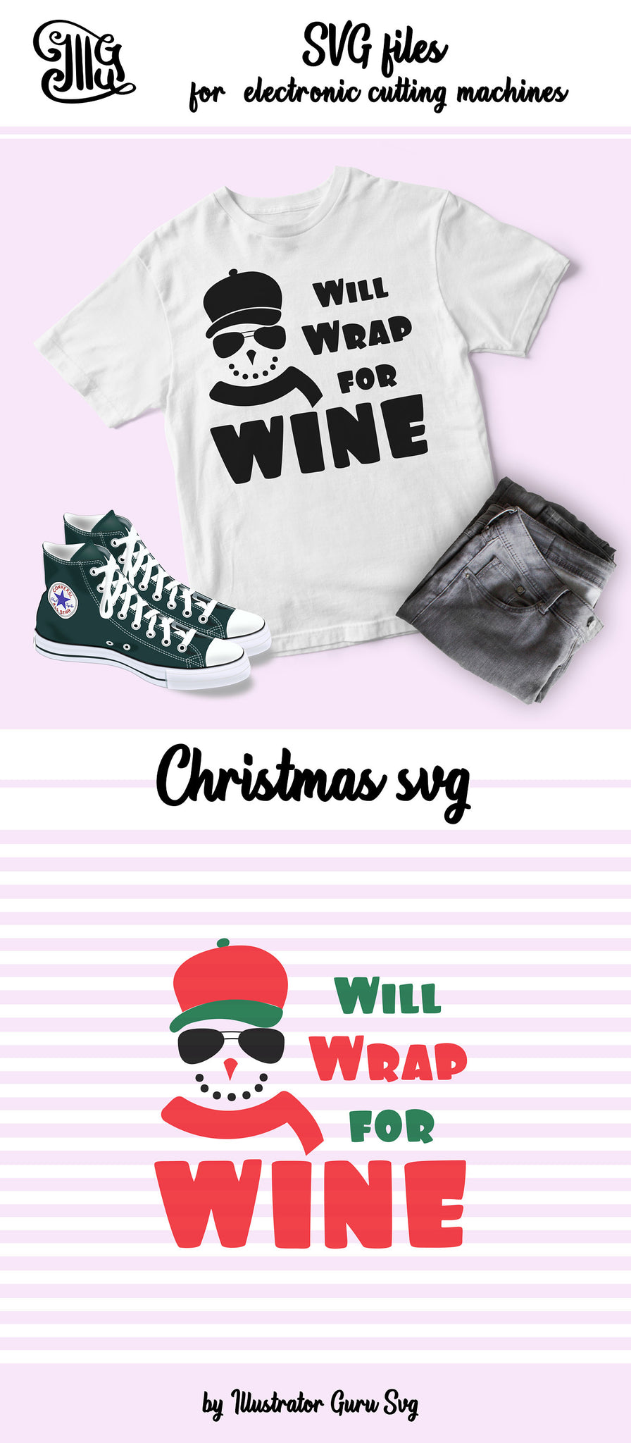 Download Free Will Wrap For Wine Svg Digital Files Christmas Wine Glass Svg SVG DXF Cut File