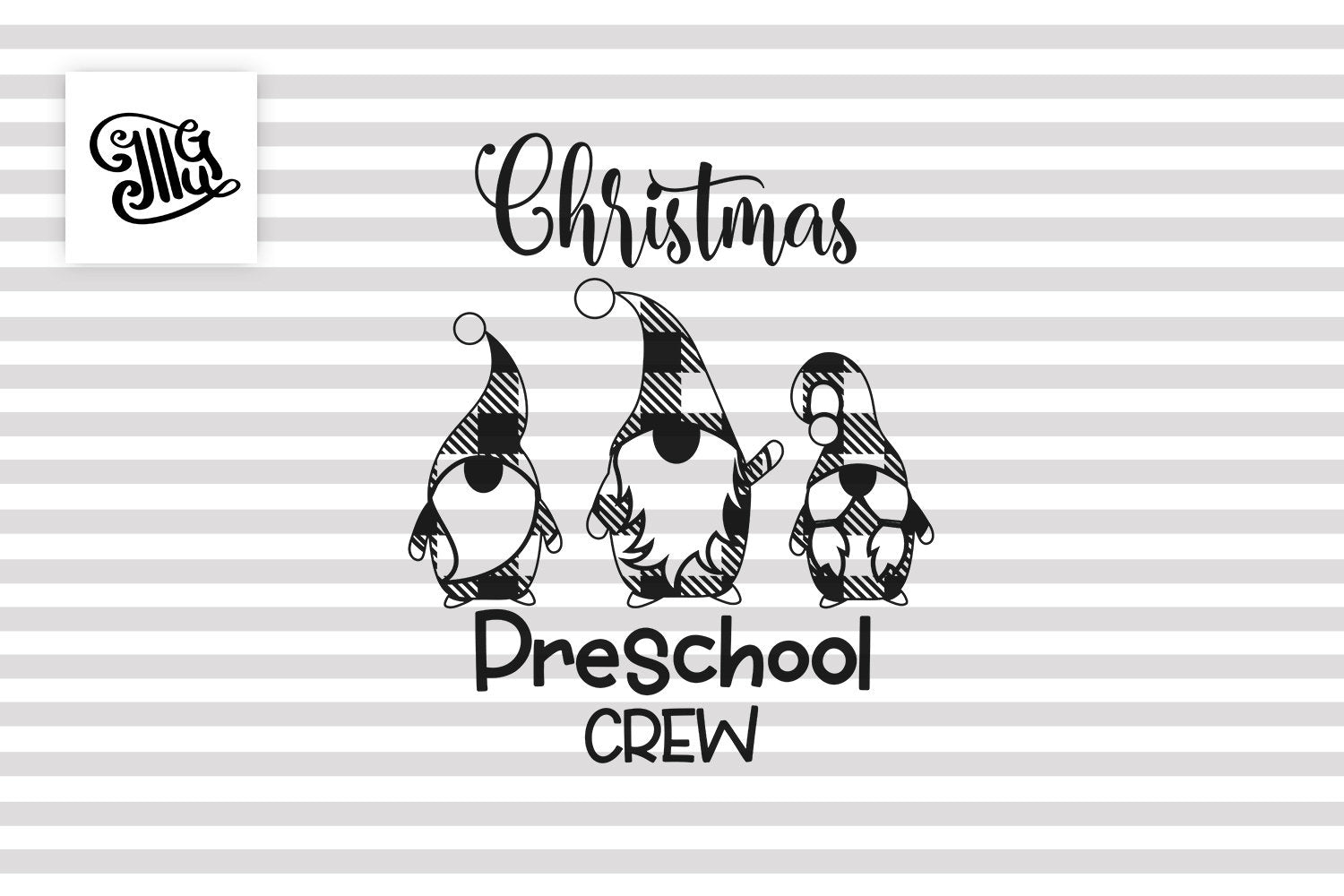 Download Christmas Crew Svg Preschool Teacher Christmas Svg Buffalo Plaid Chr Illustrator Guru