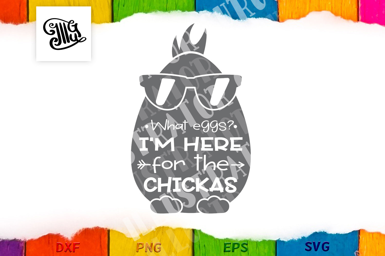 Download I M Here For The Chickas Svg Boy Easter Svg Funny Easter Svg Illustrator Guru