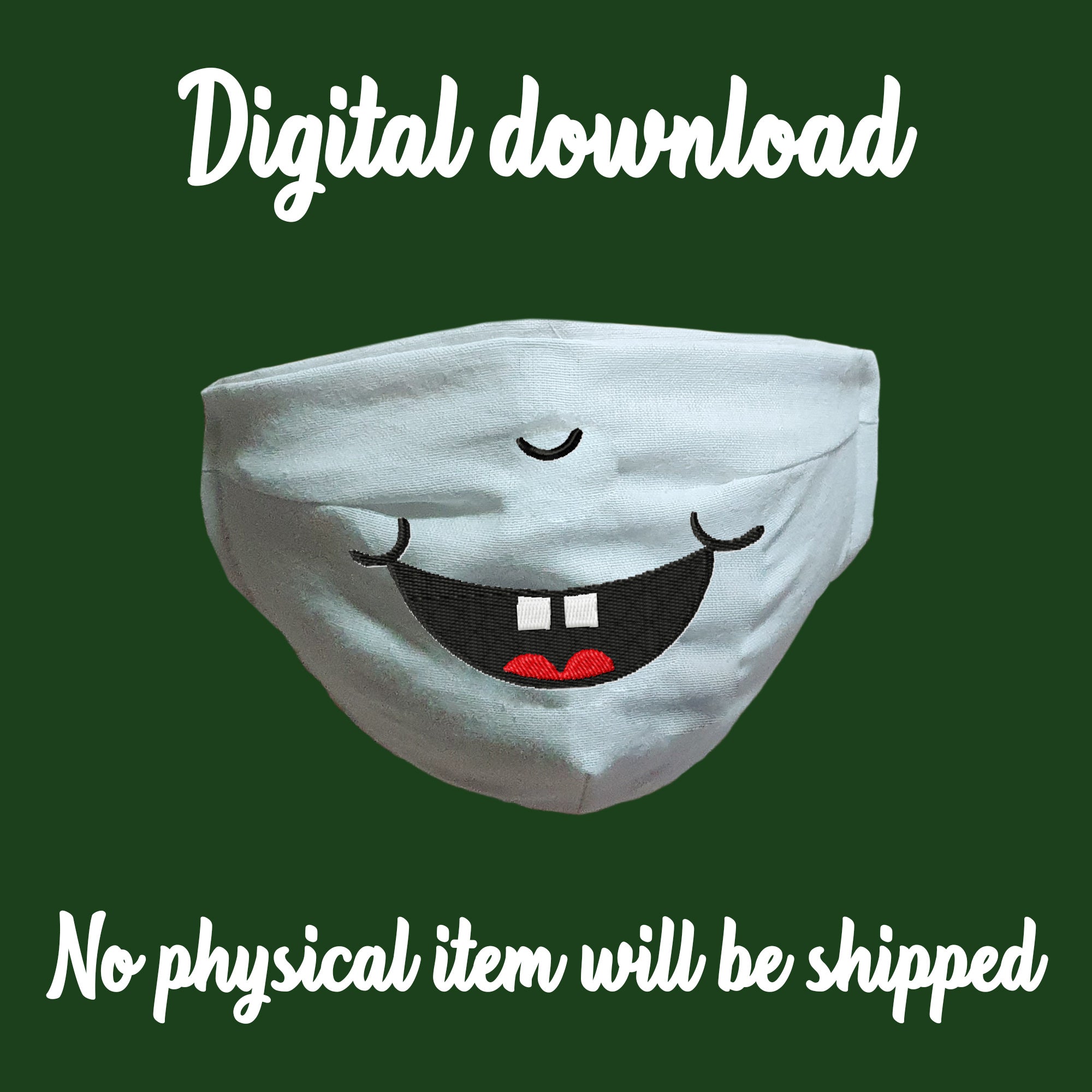 Download Mouth Mask Sewing Pattern Cotton Mask Embroidery Designs Surgical Ma Illustrator Guru