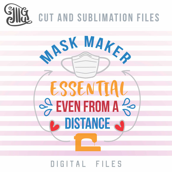 Download Mask Maker Svg Files Essential Worker Sublimation Clipart Sewing Mac Illustrator Guru