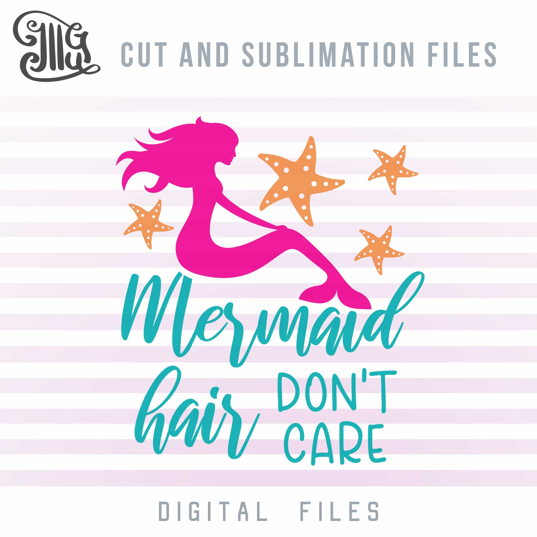 Download Mermaid Hair Don't Care Svg, Beach Svg, Summer Svg, Beach ...