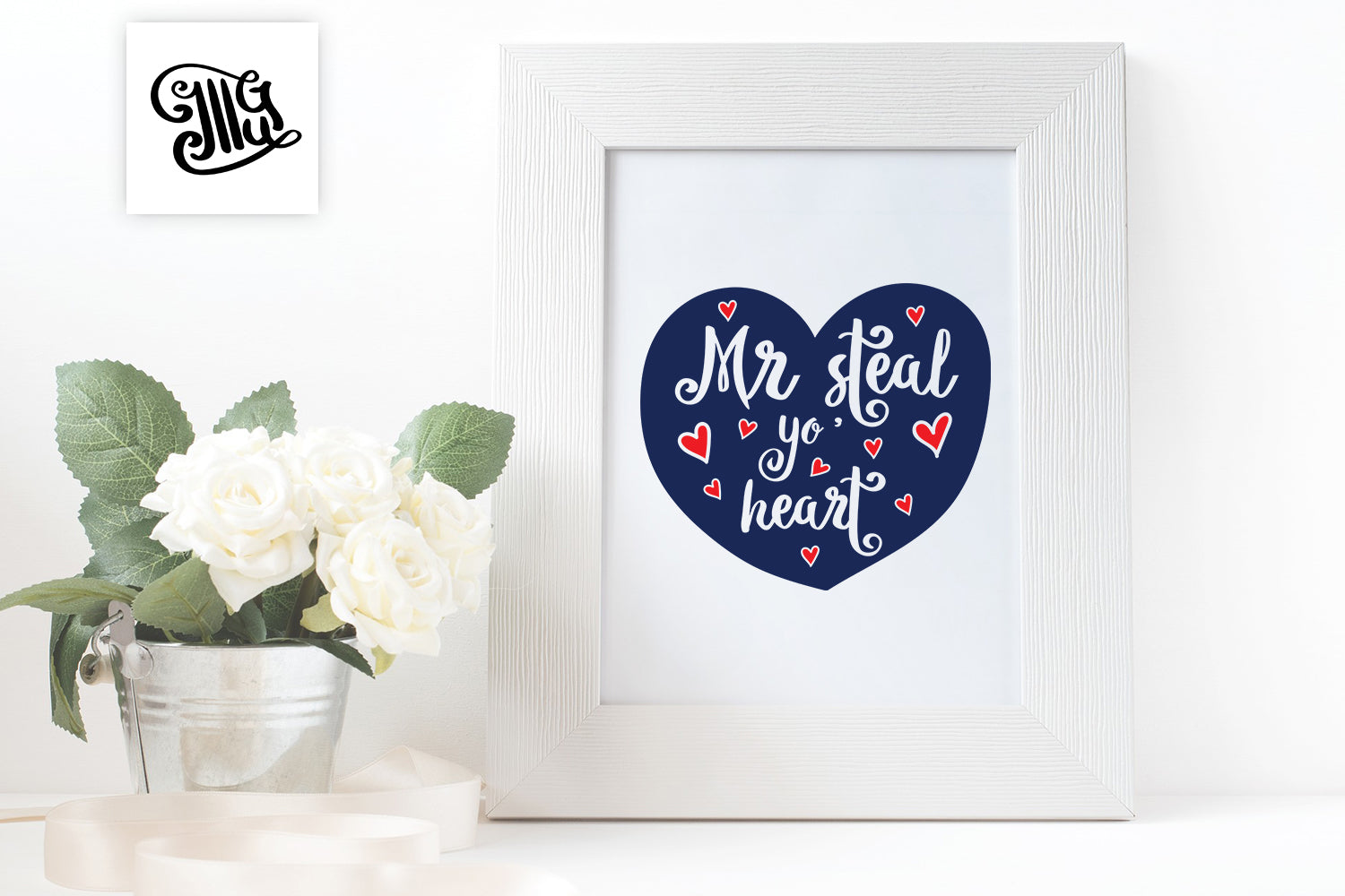 Download Mr steal yo' heart svg for little boy Valentine's Day - Illustrator Guru