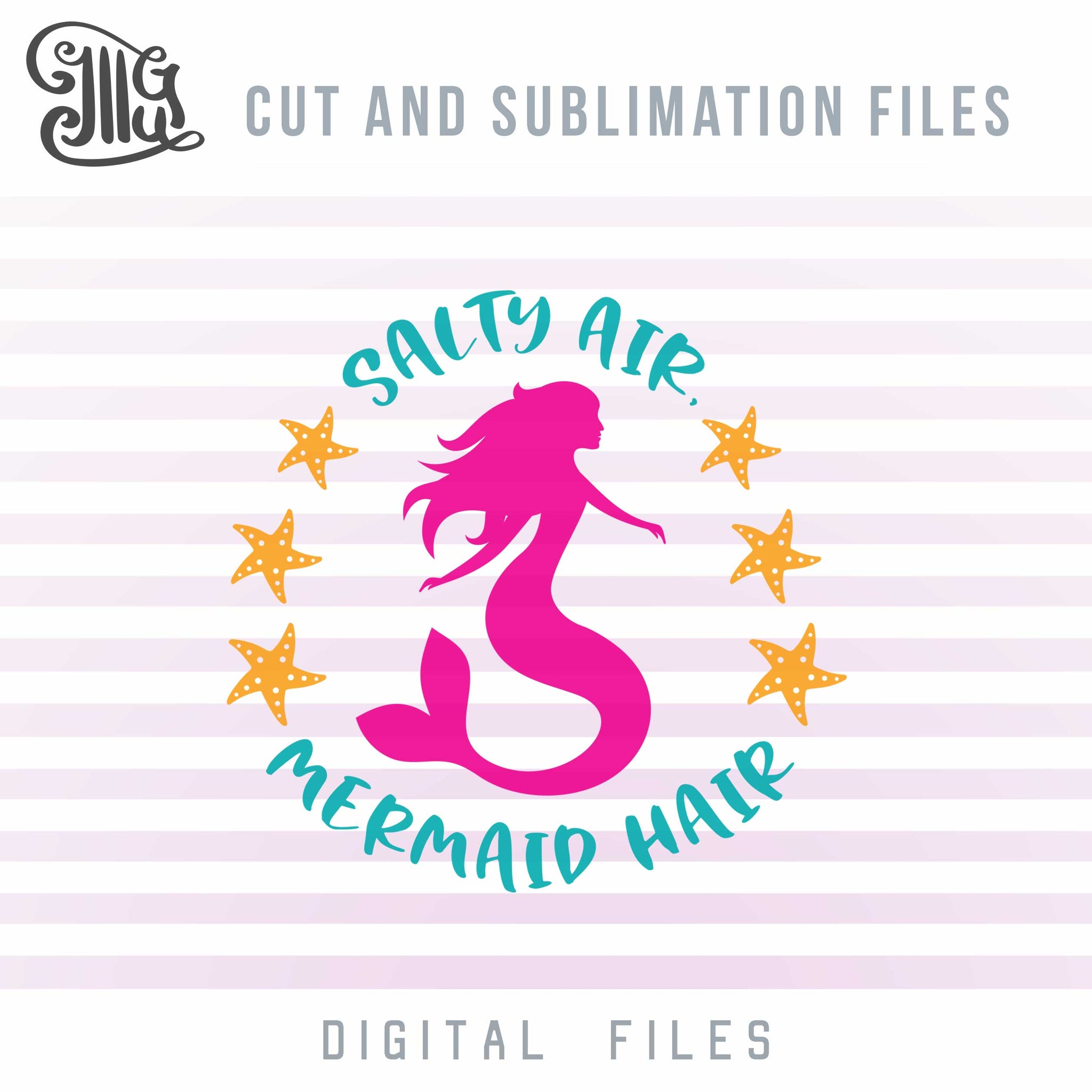Download Starfish Svg, Mermaid Svg, Nautical Svg, Svg Cutting Files, Mermaid Sv - Illustrator Guru