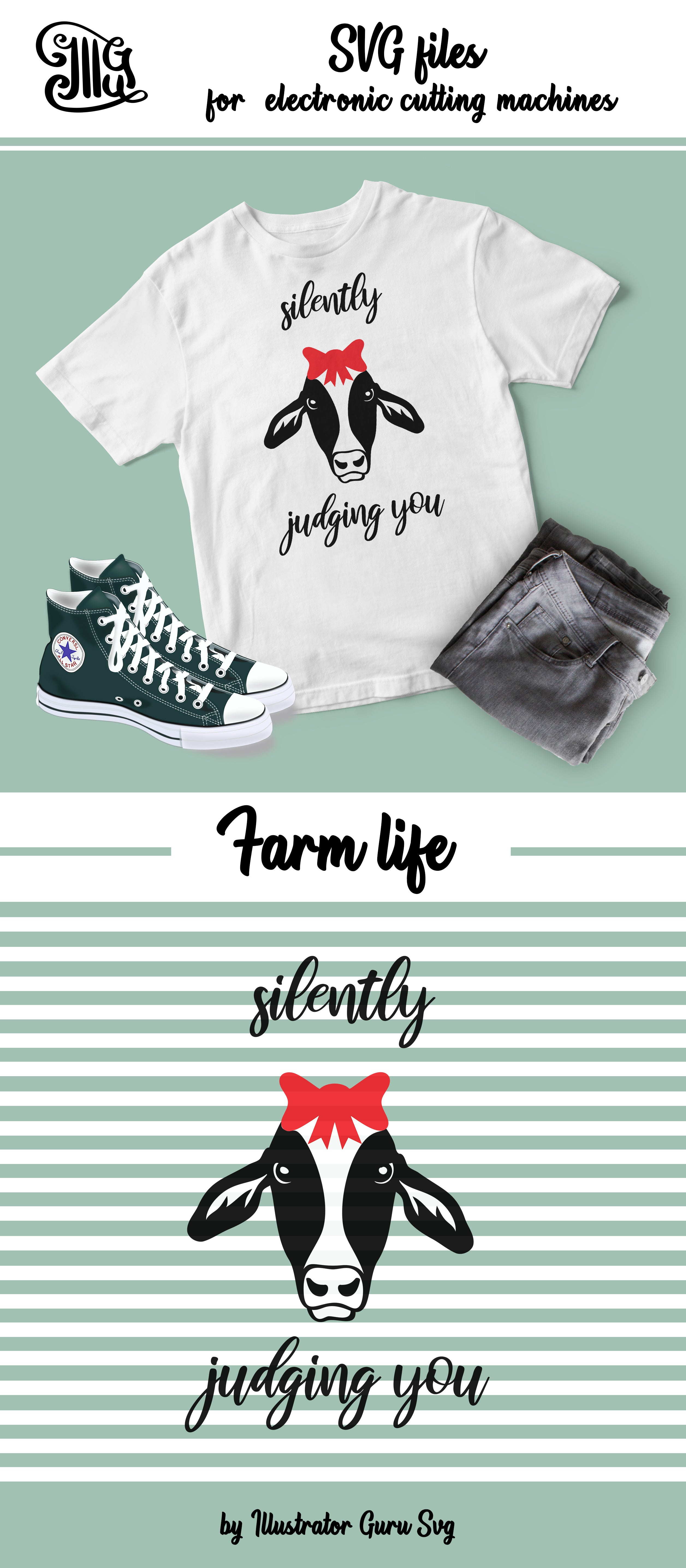 Silently Judging You Svg Heifer Svg Baby Heifer Face Svg Heifer Hea Illustrator Guru