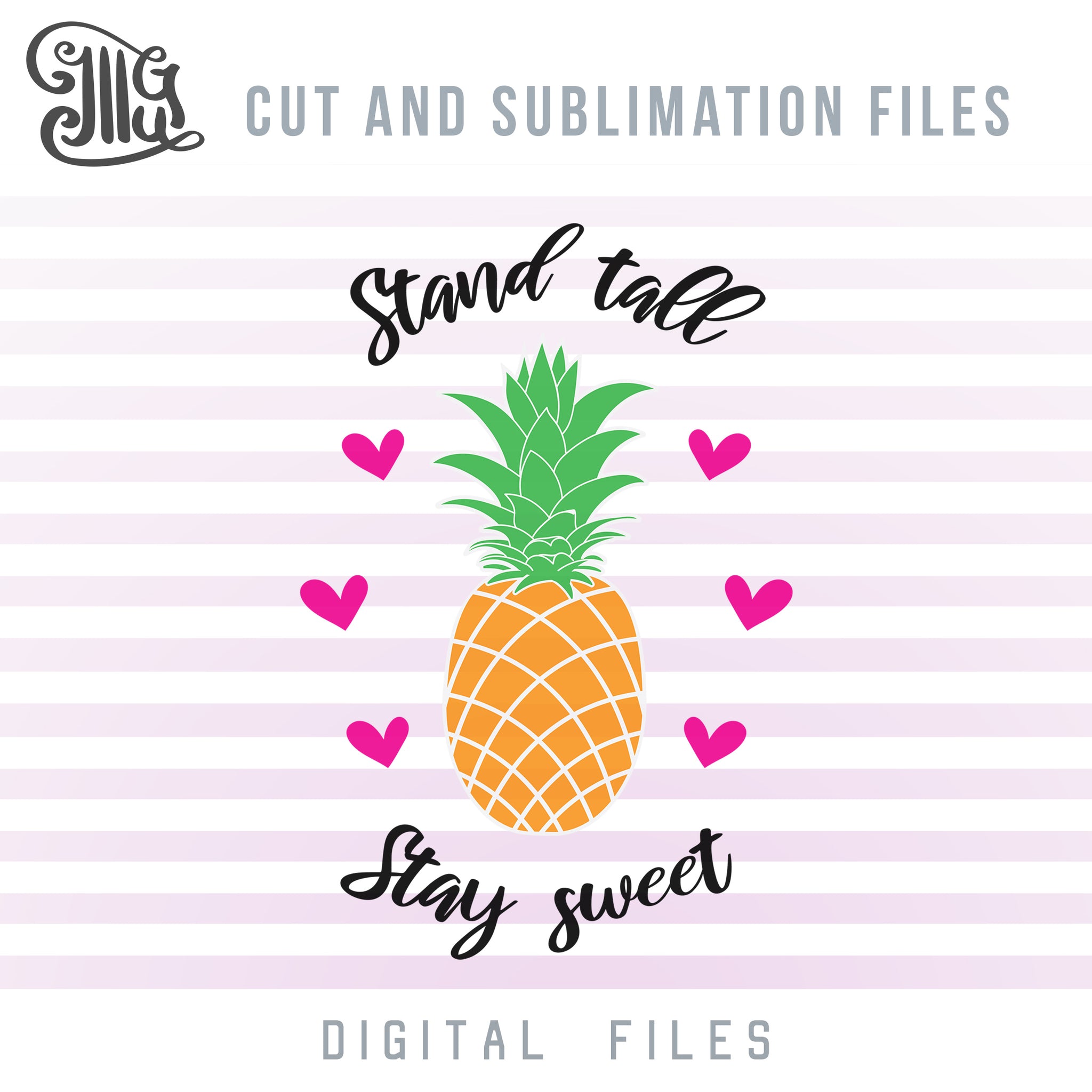 Download Pineapple Stand Tall Svg Golden Pineapple Png Pineapple Clipart Blac Illustrator Guru