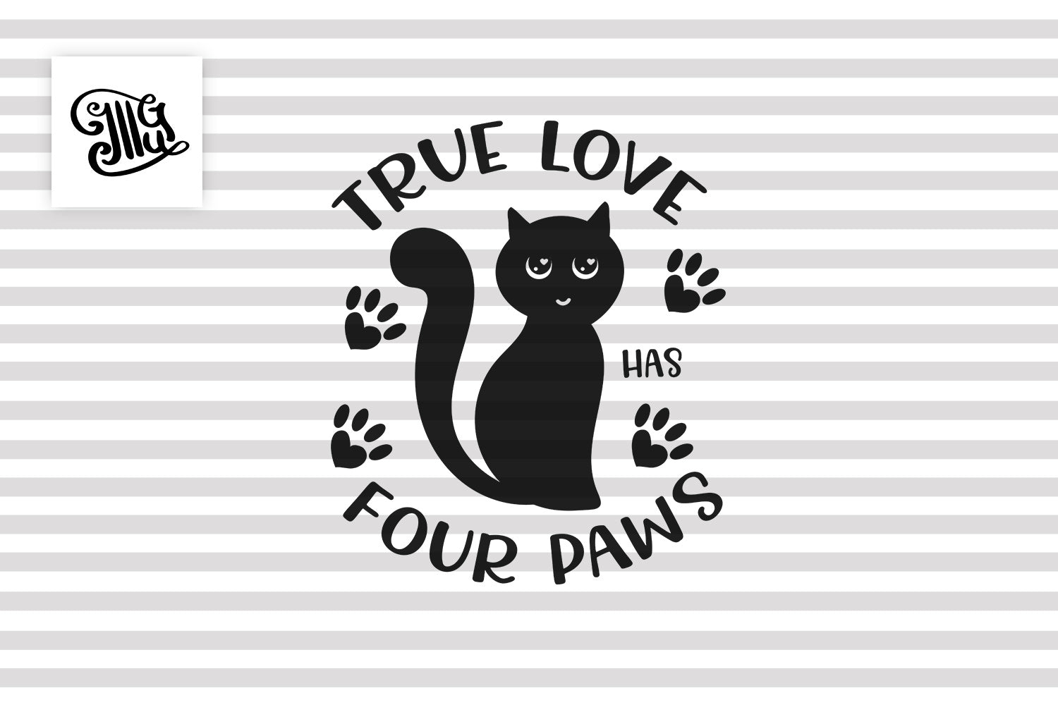 Download Cat Valentine Svg With Cute Cat Face Design For Valentine Cat Lover Cr Illustrator Guru