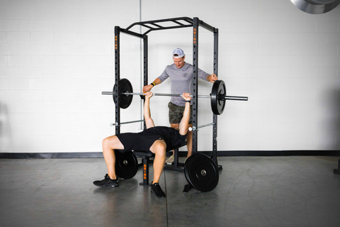 bench pressing