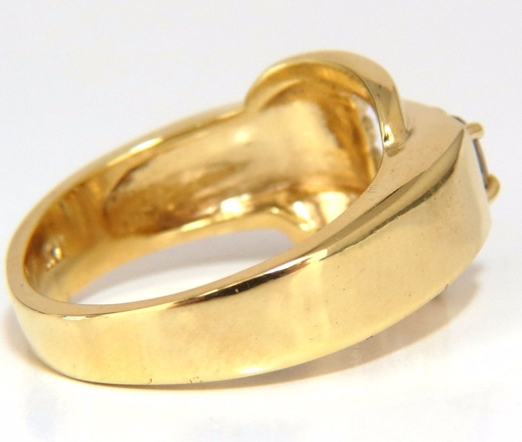 GIA Certified Natural Fancy color Diamond ring 14kt. Buckle Deco – Avis ...