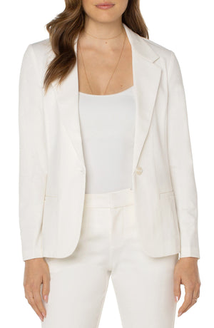 Fitted Blazer Super Stretch Ponte