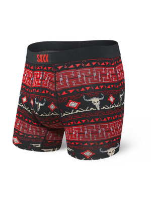 Vibe Men's Boxer Brief - Black Story Blanket