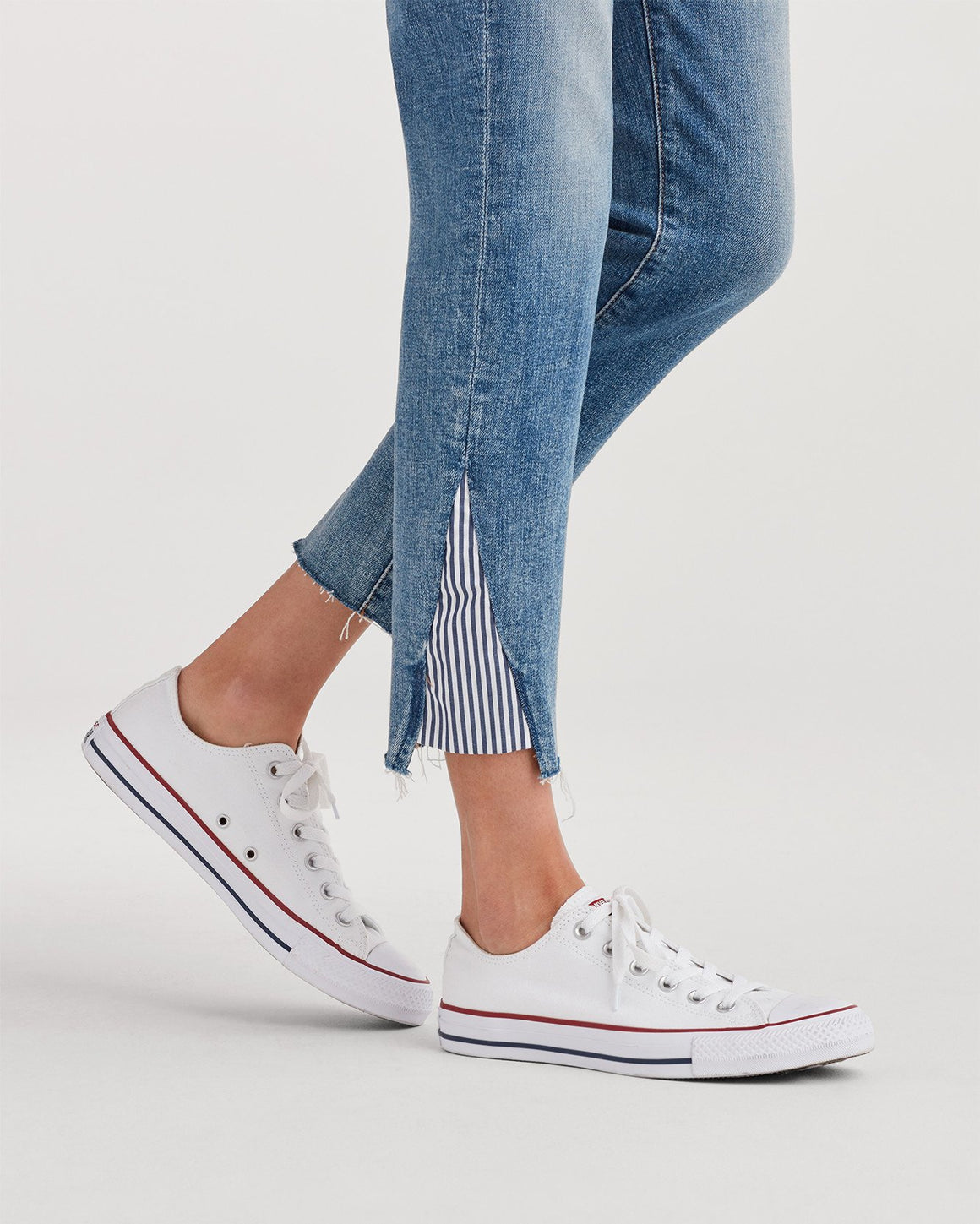 Ankle Skinny - Stripe Kick - Sloan Vintage