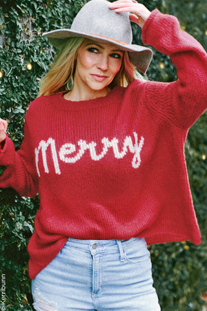 Merry Crew Chunky Sweater