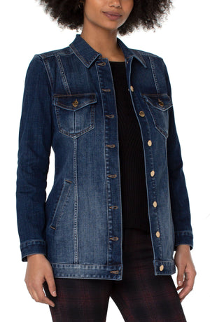 High-Low Shirt Jacket - Glenrock