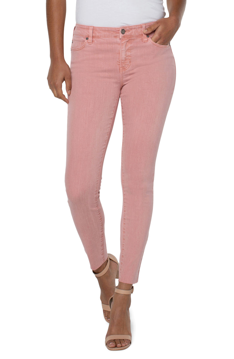 Abby Ankle Skinny - Rose Blush