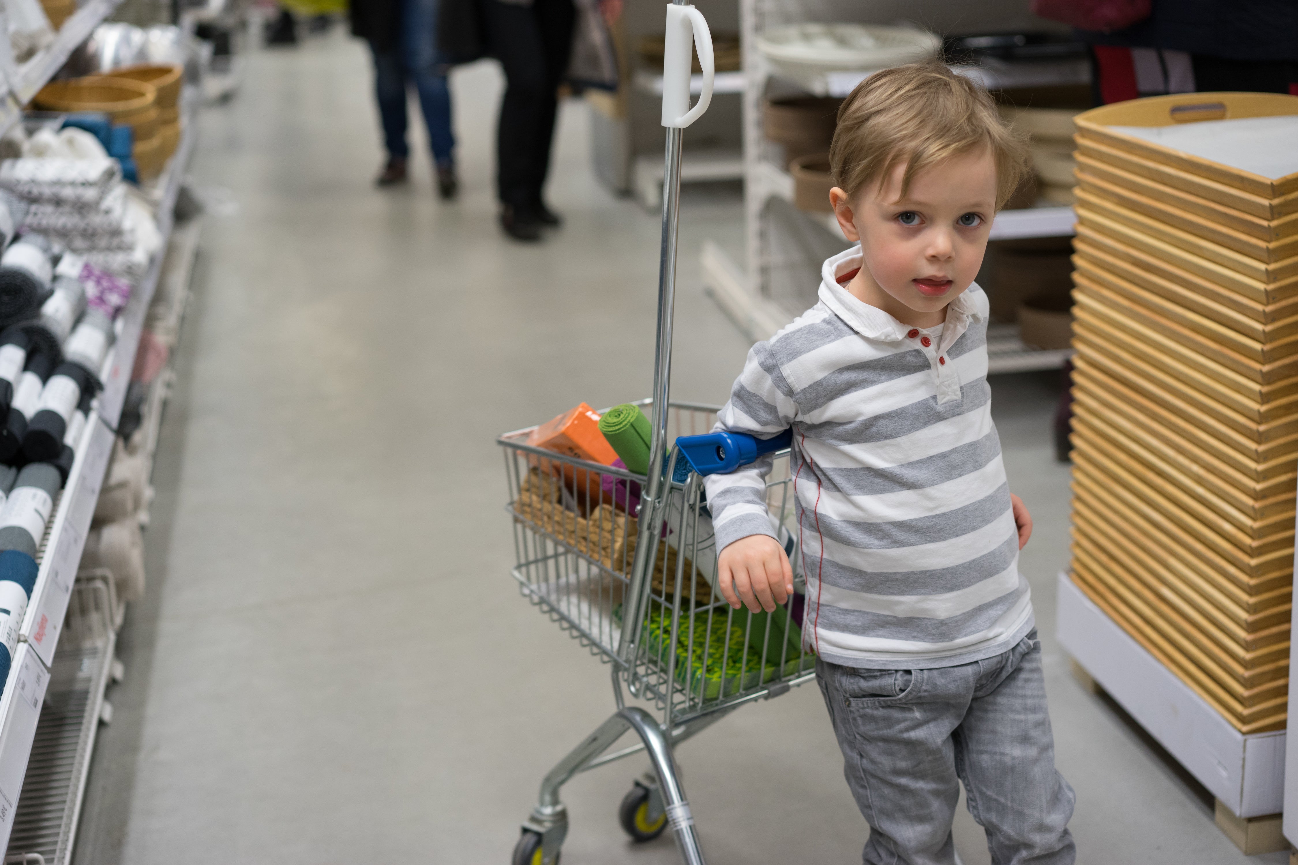 ikea kids shopping cart