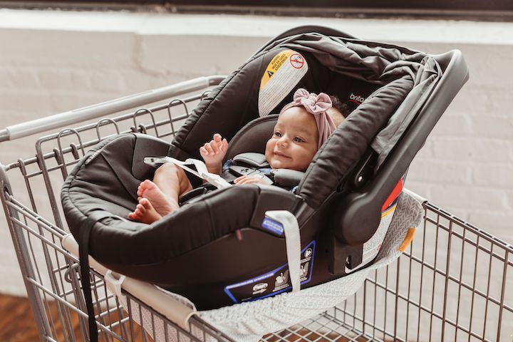 shopping cart child seat