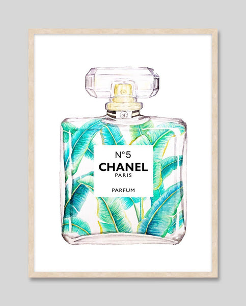 Chanel Palms Art Print | Pop Motif