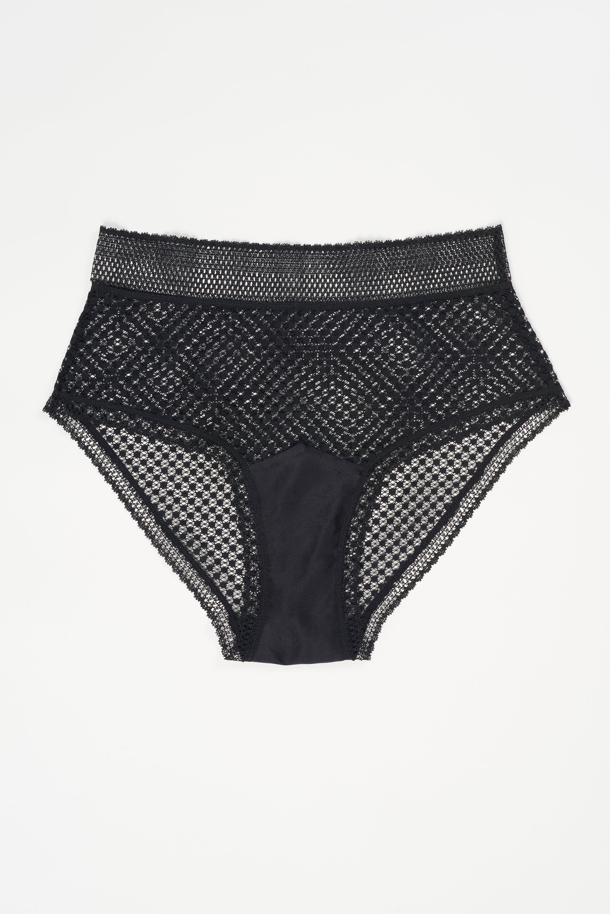 Bella High Waist Brief | Black