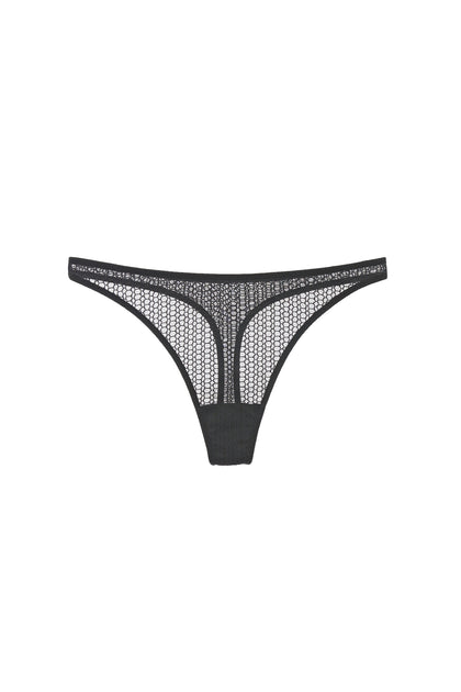 ELSE Lingerie - Honeycomb Thong & ELSE Lingerie