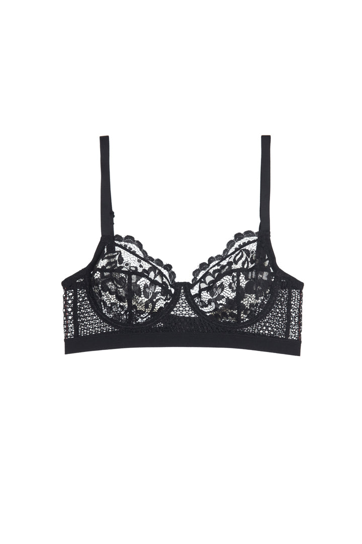 Else Lingerie  Betty Full Cup Underwire Bra - Black — Joon