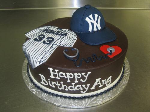 New York Yankees Birthday Cake 